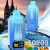 Bang King City 50000 Puffs, okus Mr Blue, Kölnerdom motiv, DelphiTech tehnologija